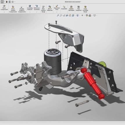 Solidworks-2022-exploded-part